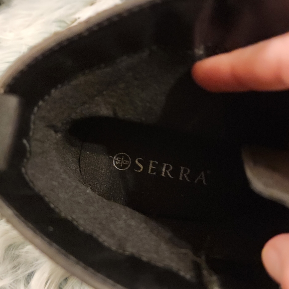 Sierra Winter Wedge Ankle Boots - Picture 3 of 3